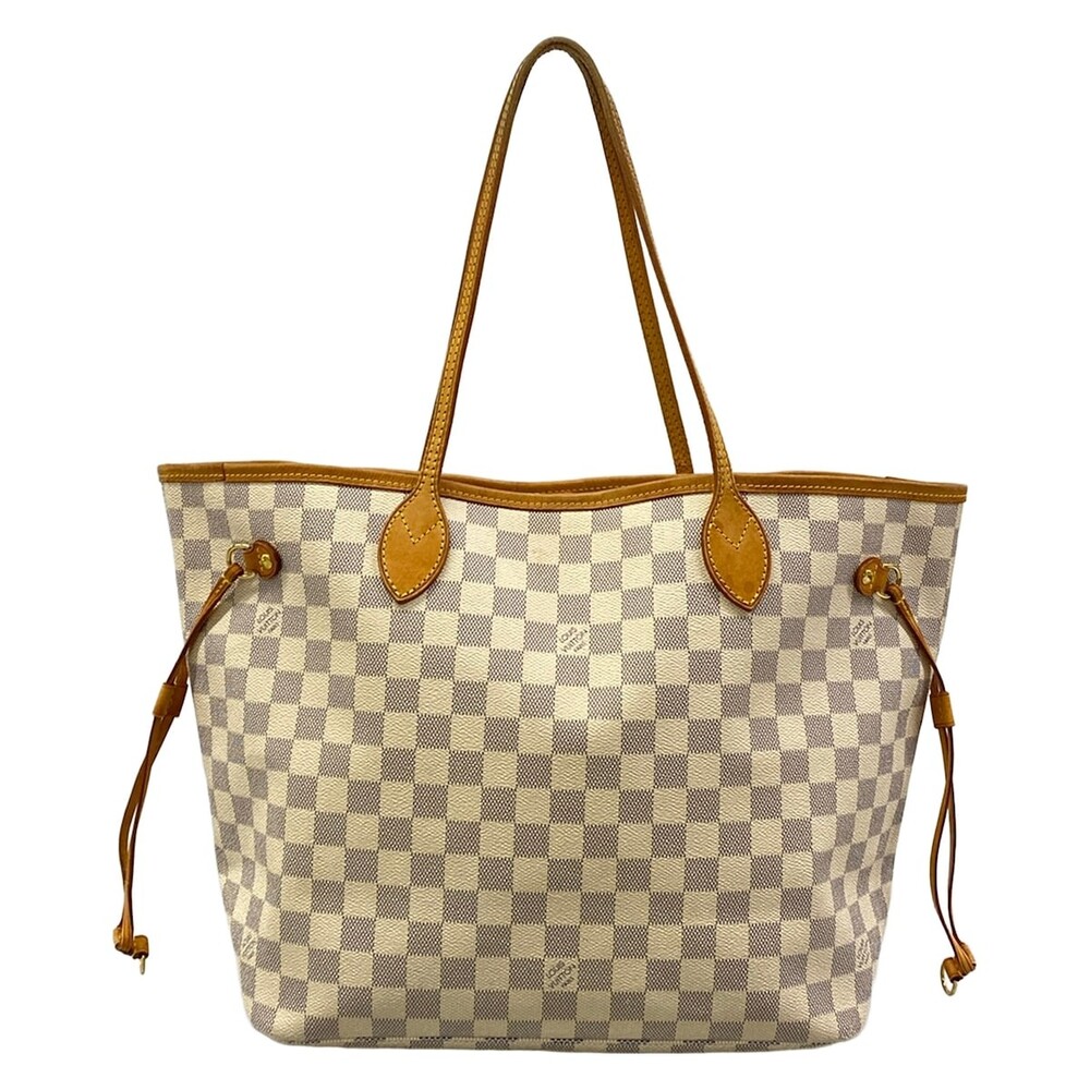 Louis Vuitton Neverfull Mm Azur Damier #366025L10B